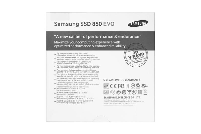 SSD Samsung 850 EVO 500GB - 2,5